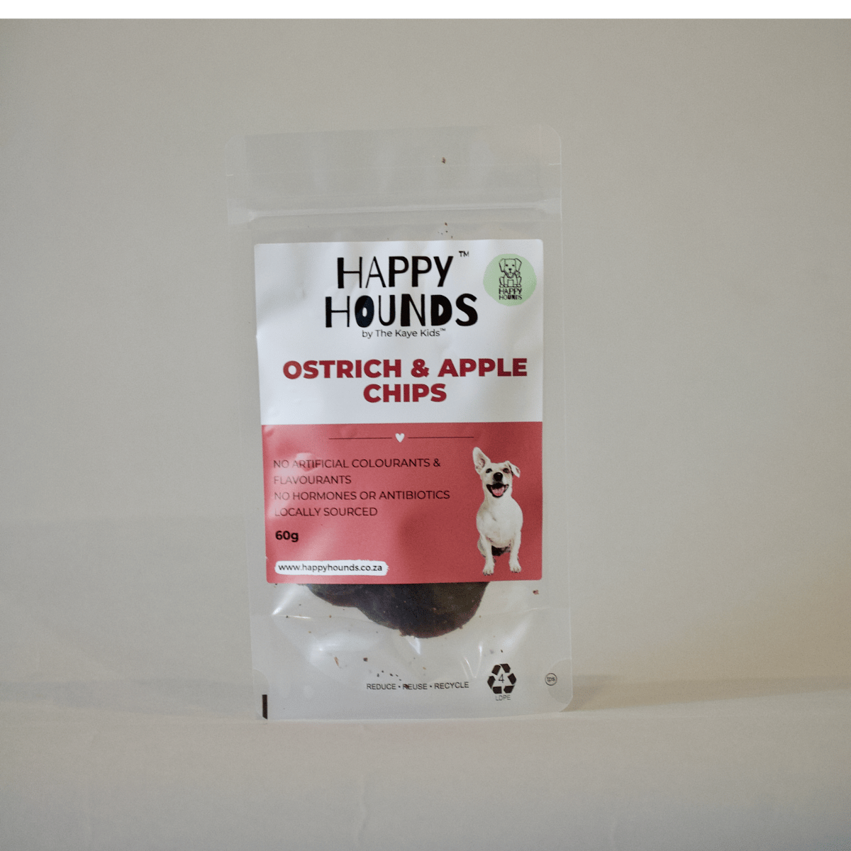 Ostrich &amp; Apple Chips - 60g
