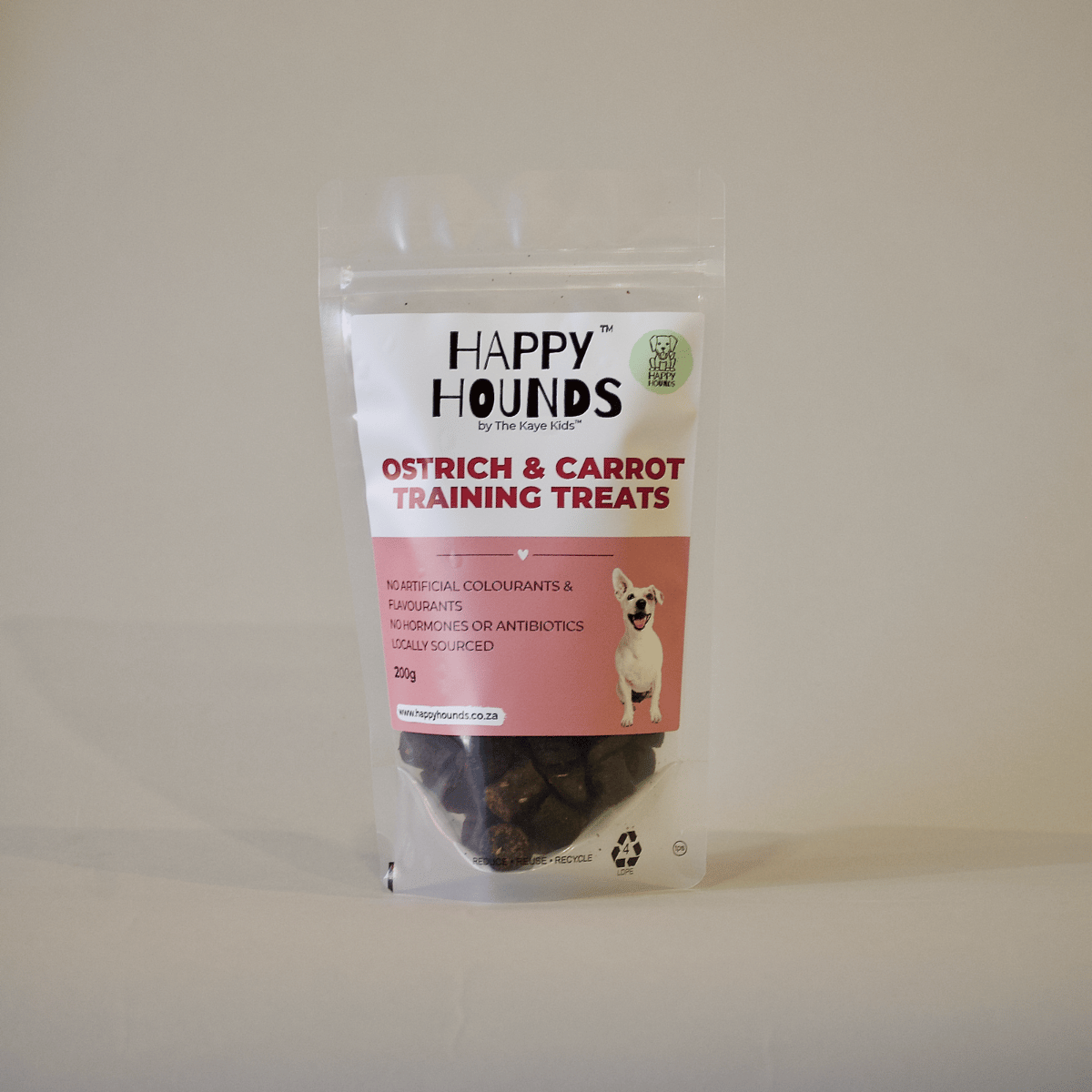 Ostrich &amp; Carrot Training Treats - 200g