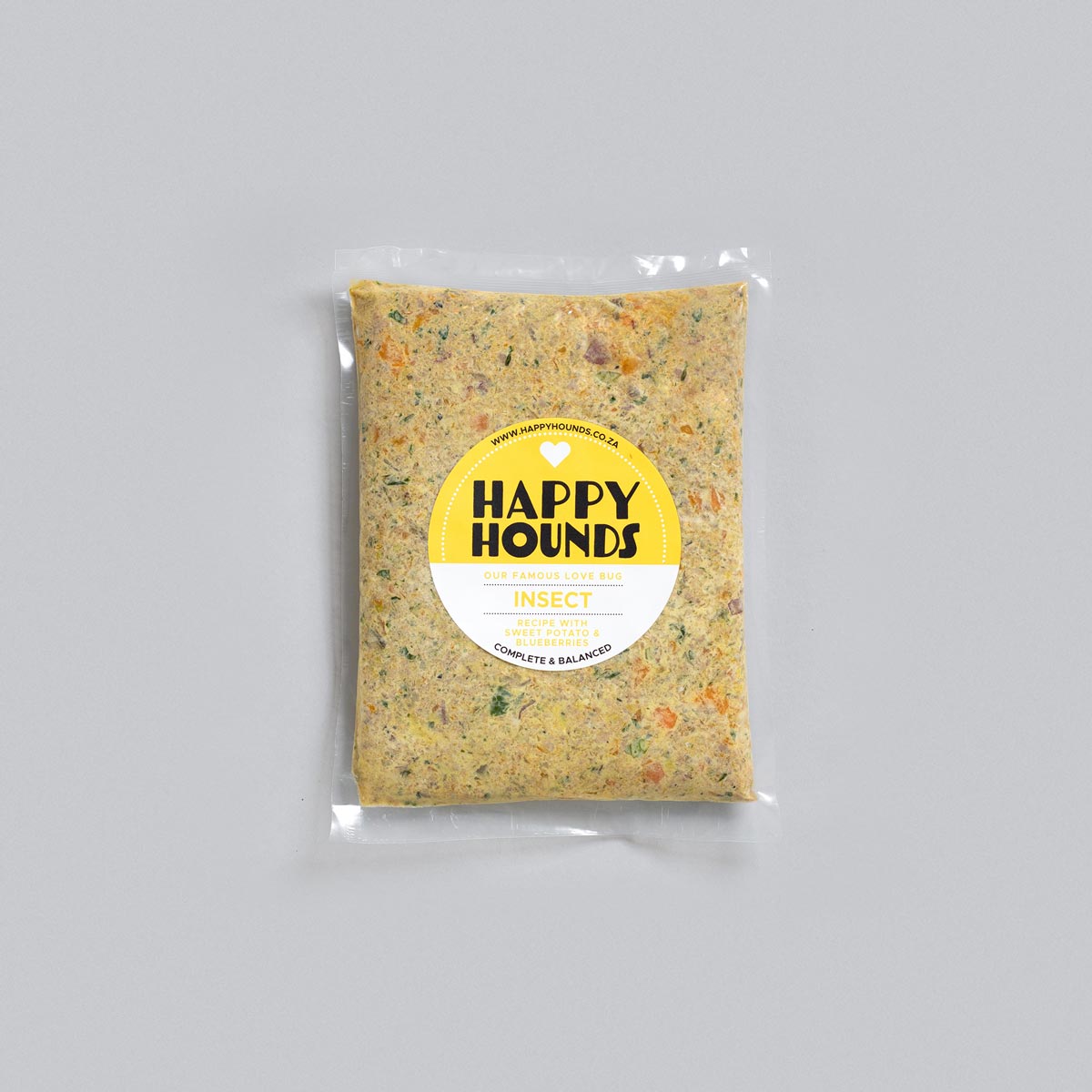 Love Bug with Sweet Potato and Blueberries